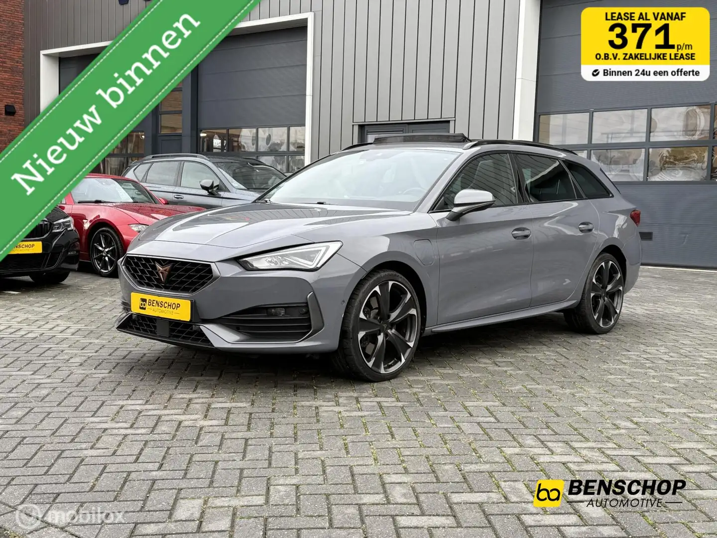 CUPRA Leon Sportstourer 1.4 e-Hybrid 245 Panodak Bucket Stoel Gris - 1