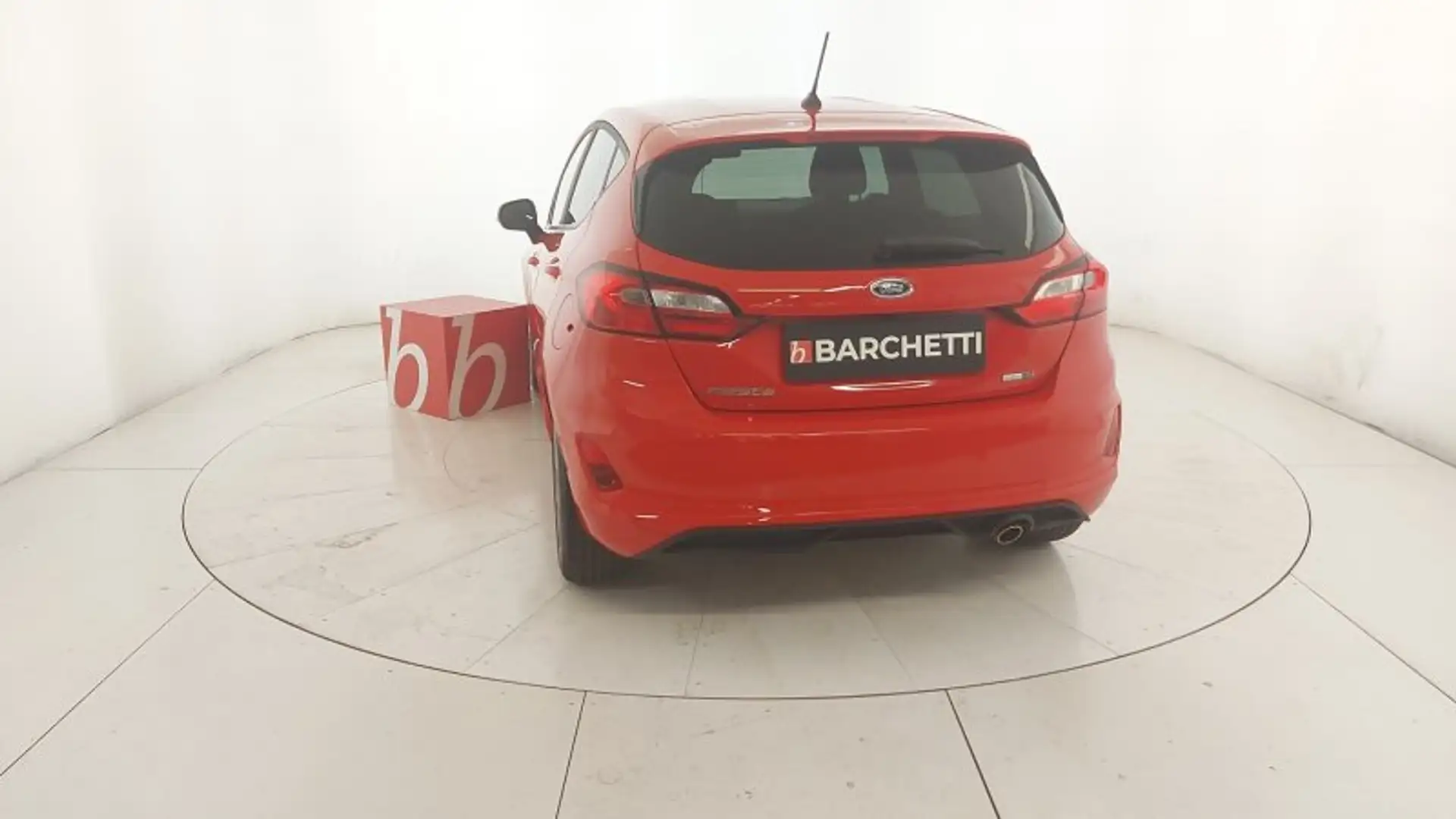 Ford Fiesta 7ª SERIE 1.0 ECOBOOST HYBRID 125 CV 5 PORTE ST-LI Rosso - 2