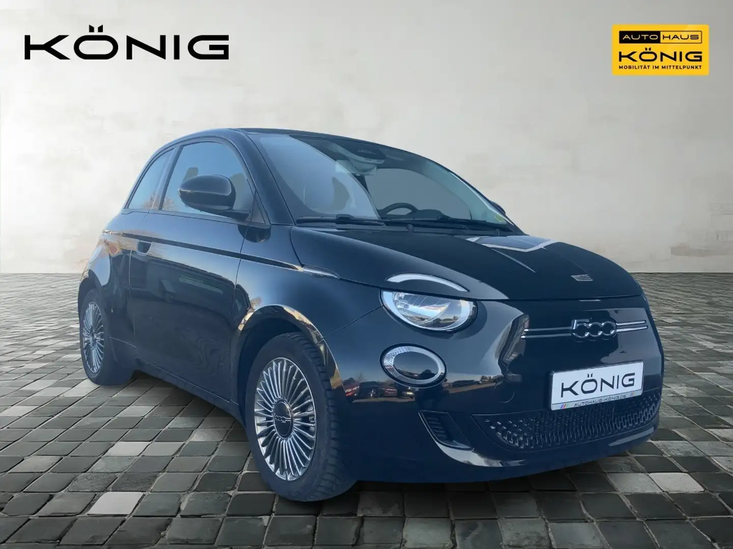 Fiat 500e Elektro Icon 118PS Schwarz - 2
