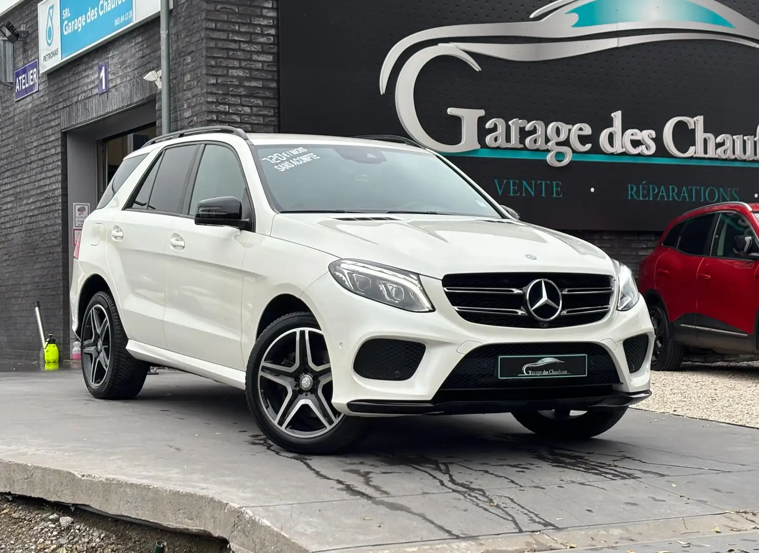 Mercedes-Benz GLE 350 d 4-Matic - ! Pack AMG ! - Cam.360° - Eu6b Blanc - 2