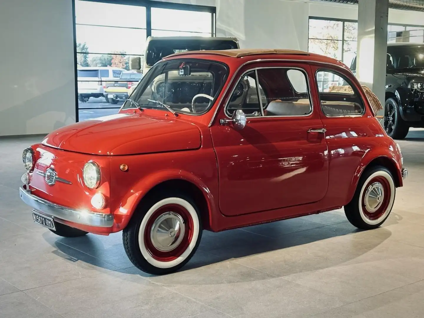 Fiat 500 F OTTOBULLONI 1965 Rosso - 1
