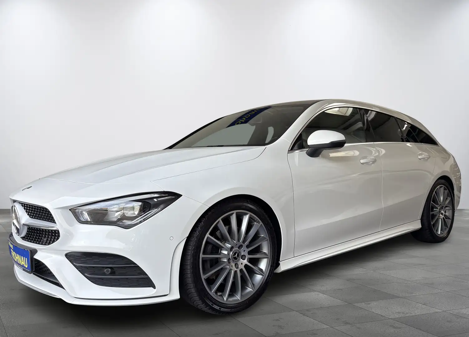 Mercedes-Benz CLA 220 AMG Shooting Brake Kamera 19"Alu Digi Tacho Pano Bianco - 1