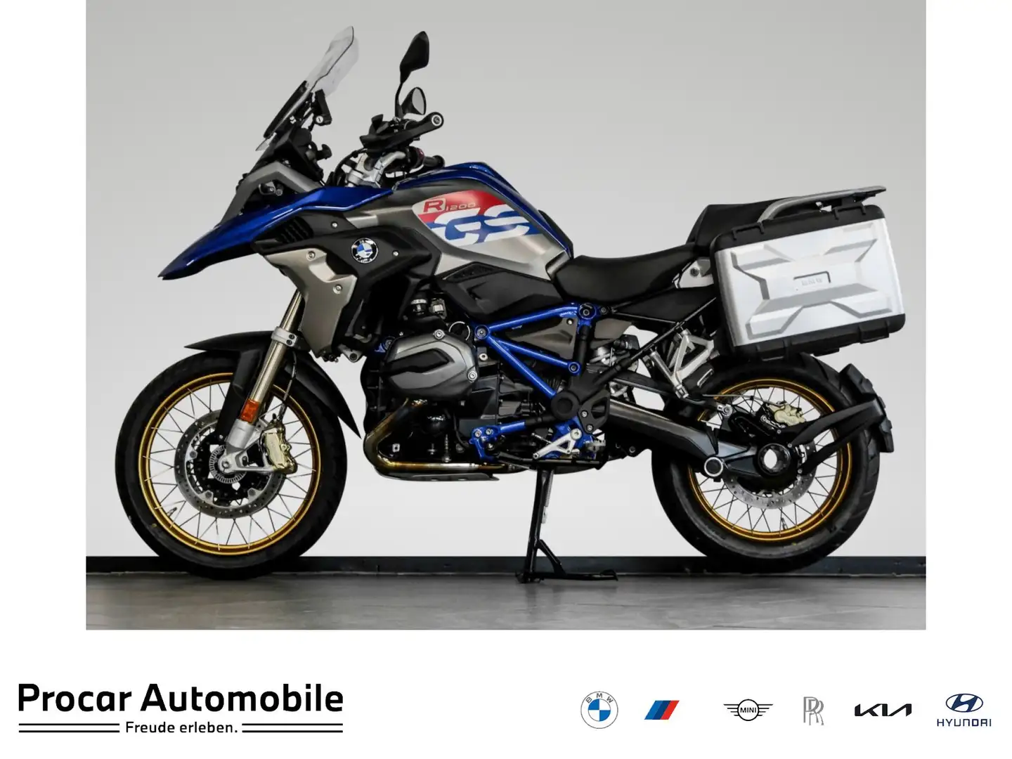 BMW R 1200 GS LED Tempomat ABS Синій - 1