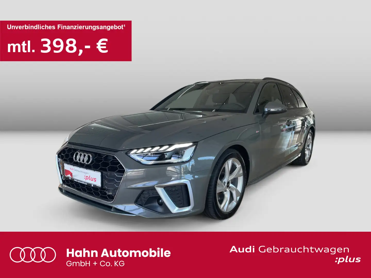 Audi A4 35TFSI S-trnc S-line Navi LED AHK CAM Grau - 1
