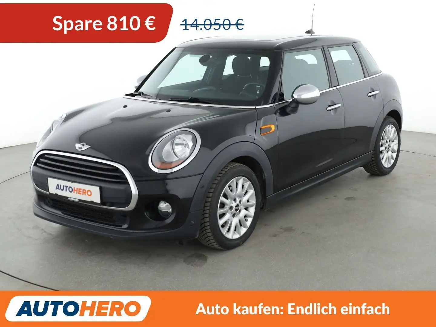 MINI One One Aut.*NAVI*TEMPO*LIMITER*PDC*SHZ*PANO* Schwarz - 1