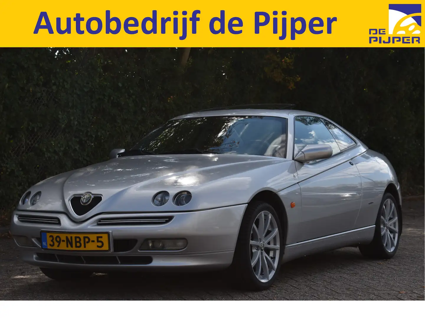 Alfa Romeo GTV 2.0-16V T.Spark 155pk | Open dak | Onderh.historie Grijs - 1