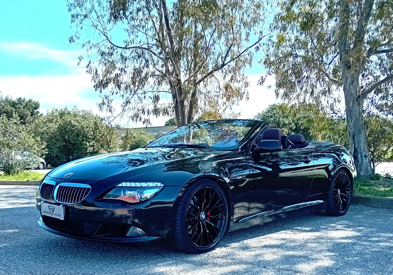 BMW M6 Cabrio 5.0 V10 Automatica Negro - 1