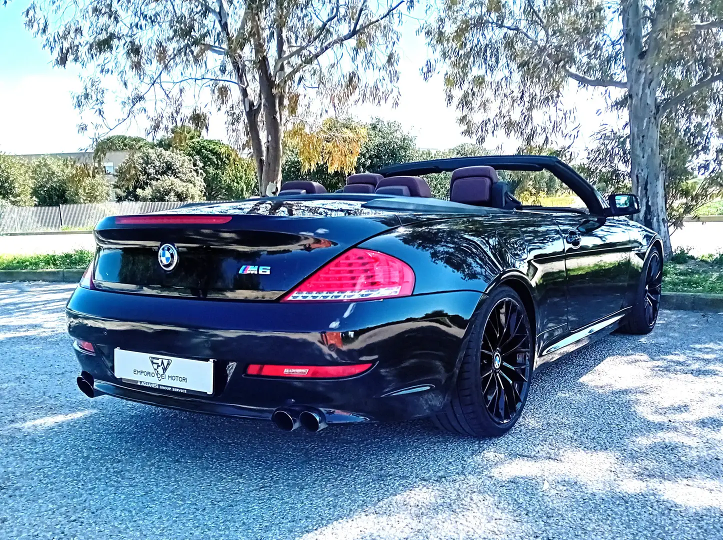 BMW M6 Cabrio 5.0 V10 Automatica Negro - 2