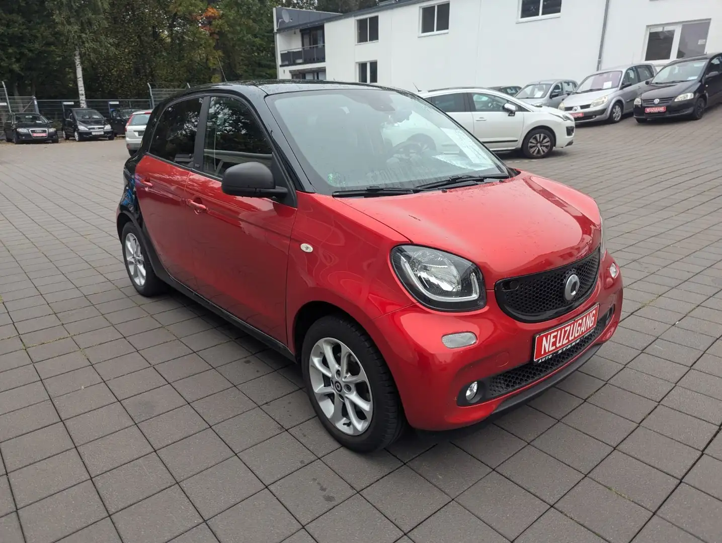 smart forFour **SITZHEIZUNG+PANORAMADACH+2.HAND** Rot - 2