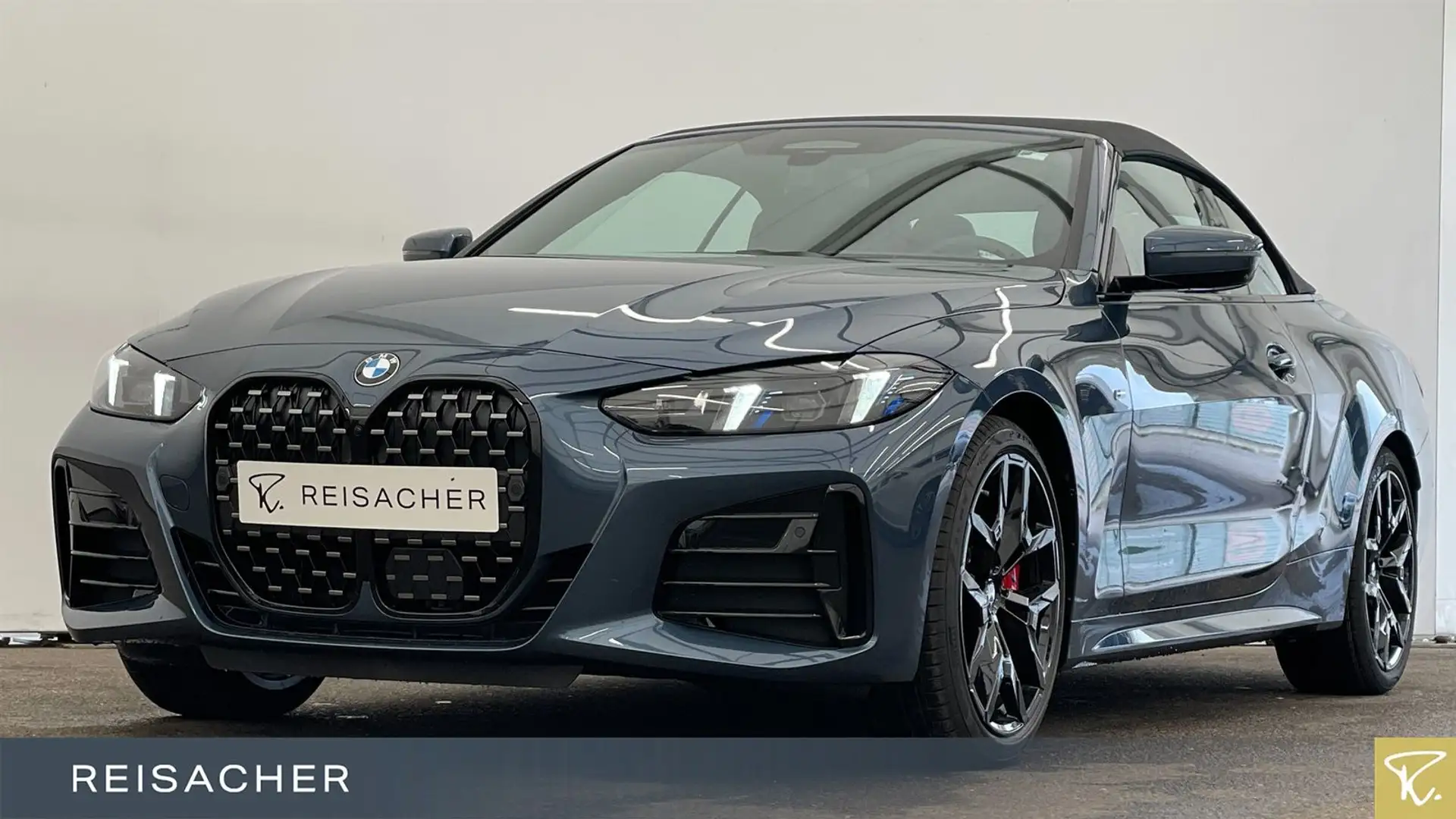 BMW 430 i A xDrive Cabrio M-Sport,M-Sport PRO,AHK,DAP Blauw - 1