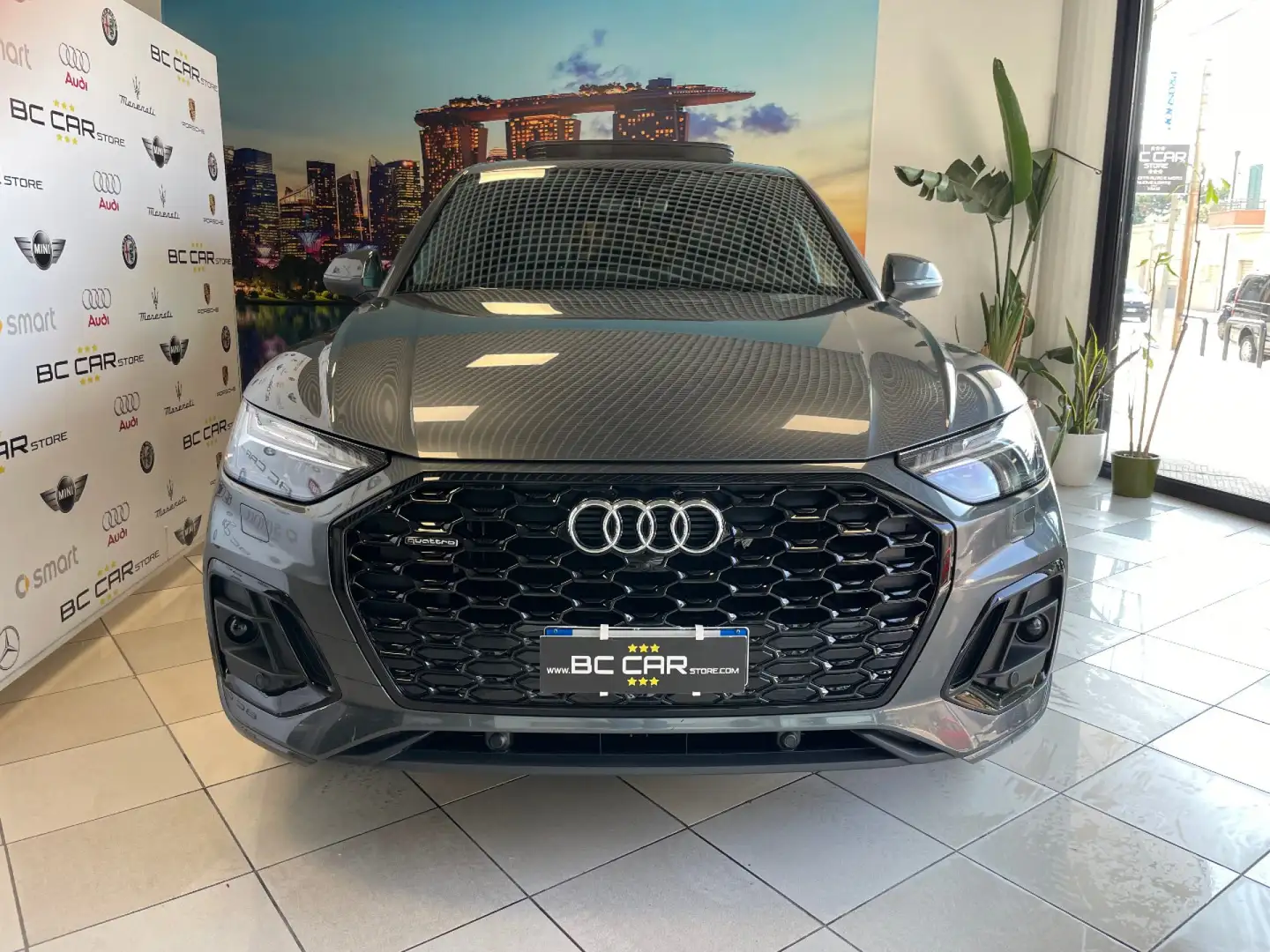 Audi Q5 Sportback SPB 40 TDI quattro S LINE Gris - 2