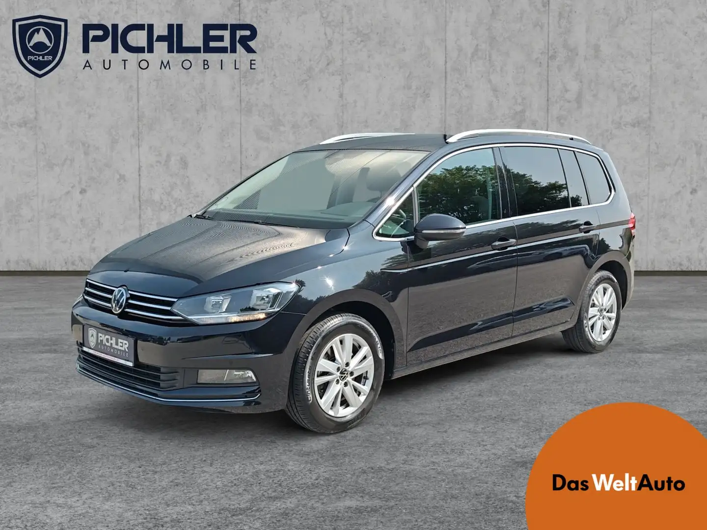 Volkswagen Touran Highline TSI DSG Schwarz - 1