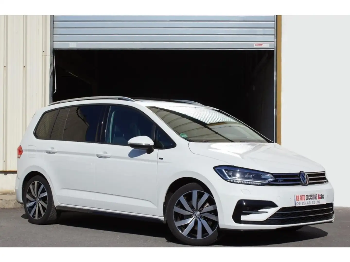 Volkswagen Touran Touran 1.5 TSI 150cv DSG 7 7places R-Line + TOIT OUVRANT LED JA18 ATTELAGE Blanco - 1