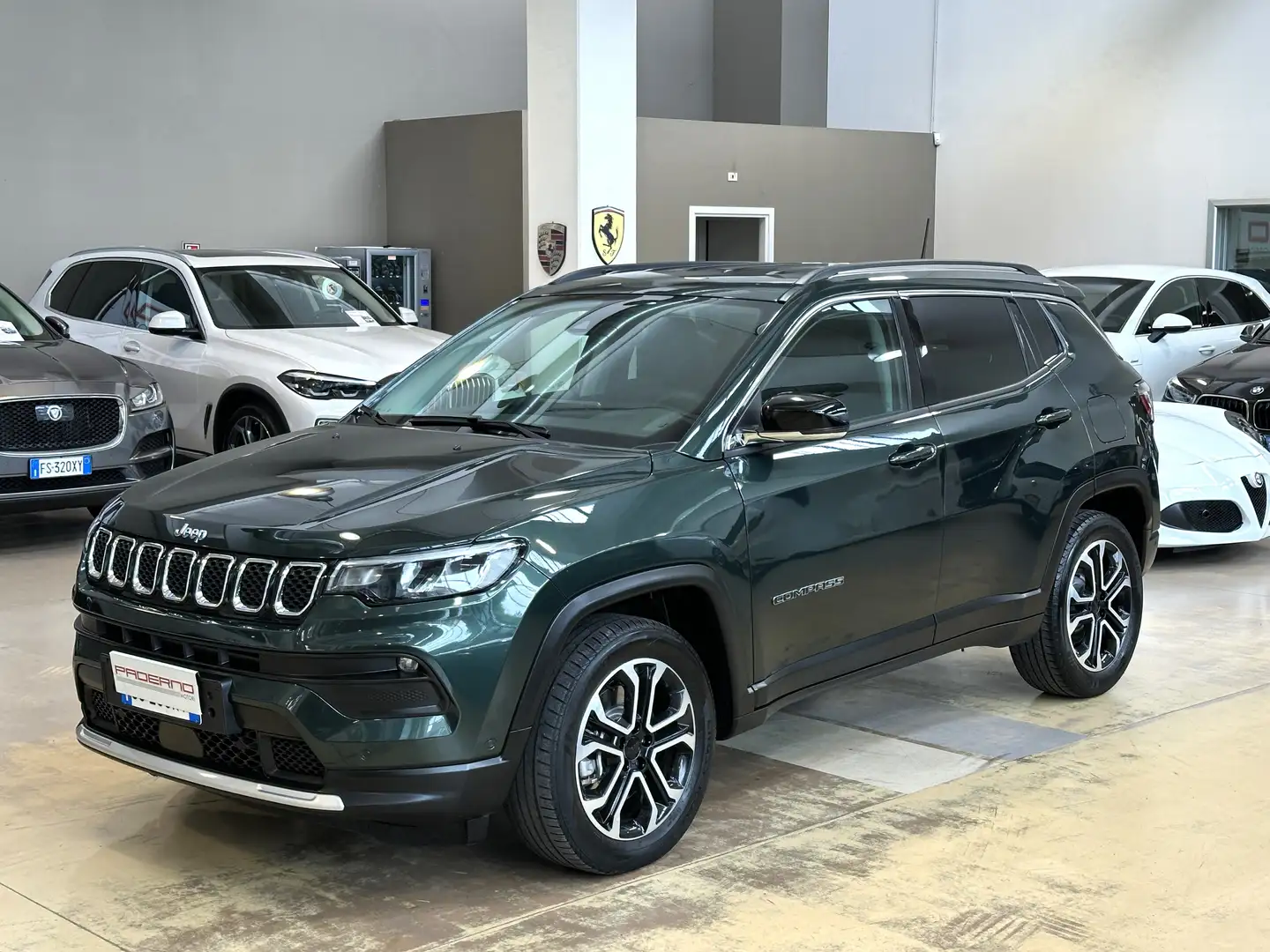 Jeep Compass 1.3 turbo t4 phev Limited 4xe Auto - IVA Zelená - 1