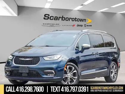 Blue 2022 Chrysler Pacifica Minivan All-Wheel Drive 9-Speed Automatic