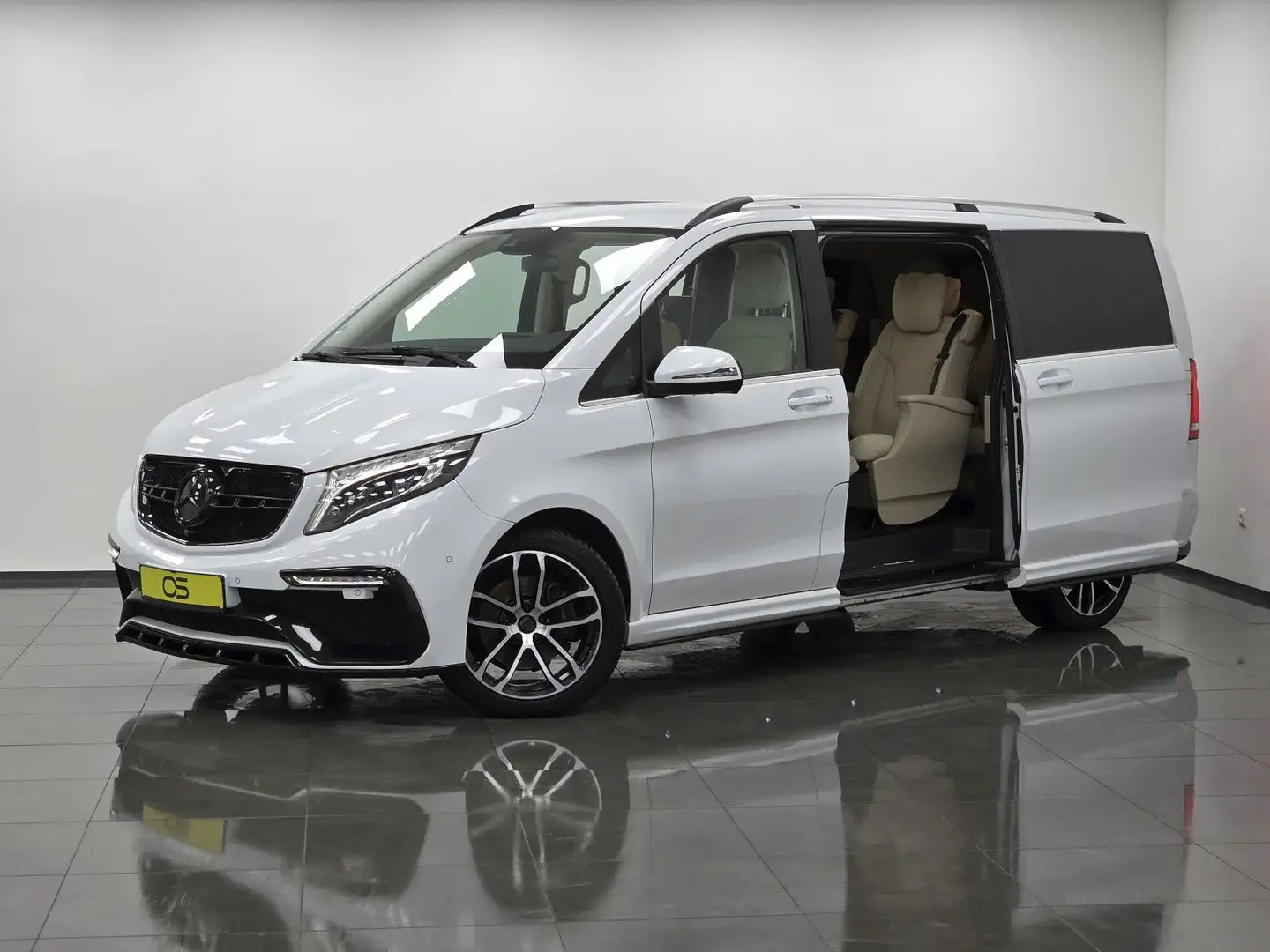 Mercedes-Benz V 300 d AMG 4M*Inferno by TopCarDesign*VIP Sitze Weiß - 1