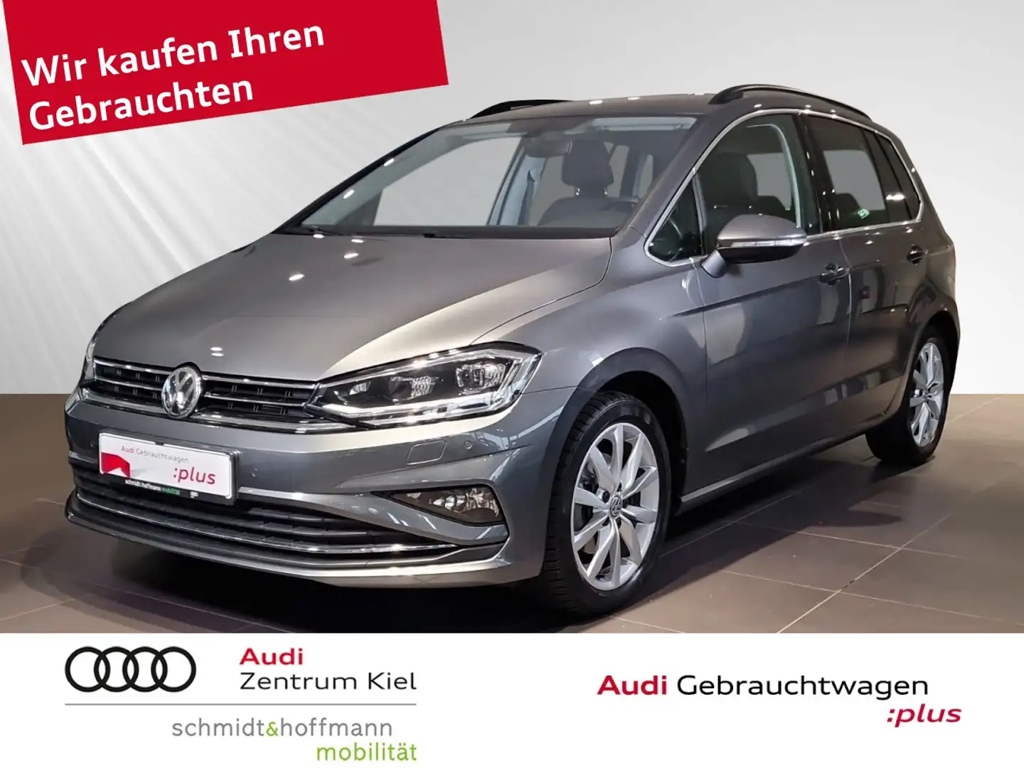 Volkswagen Golf VII Sportsvan 1.5 TSI ACT Highline DSG AHK Klima Grau - 1