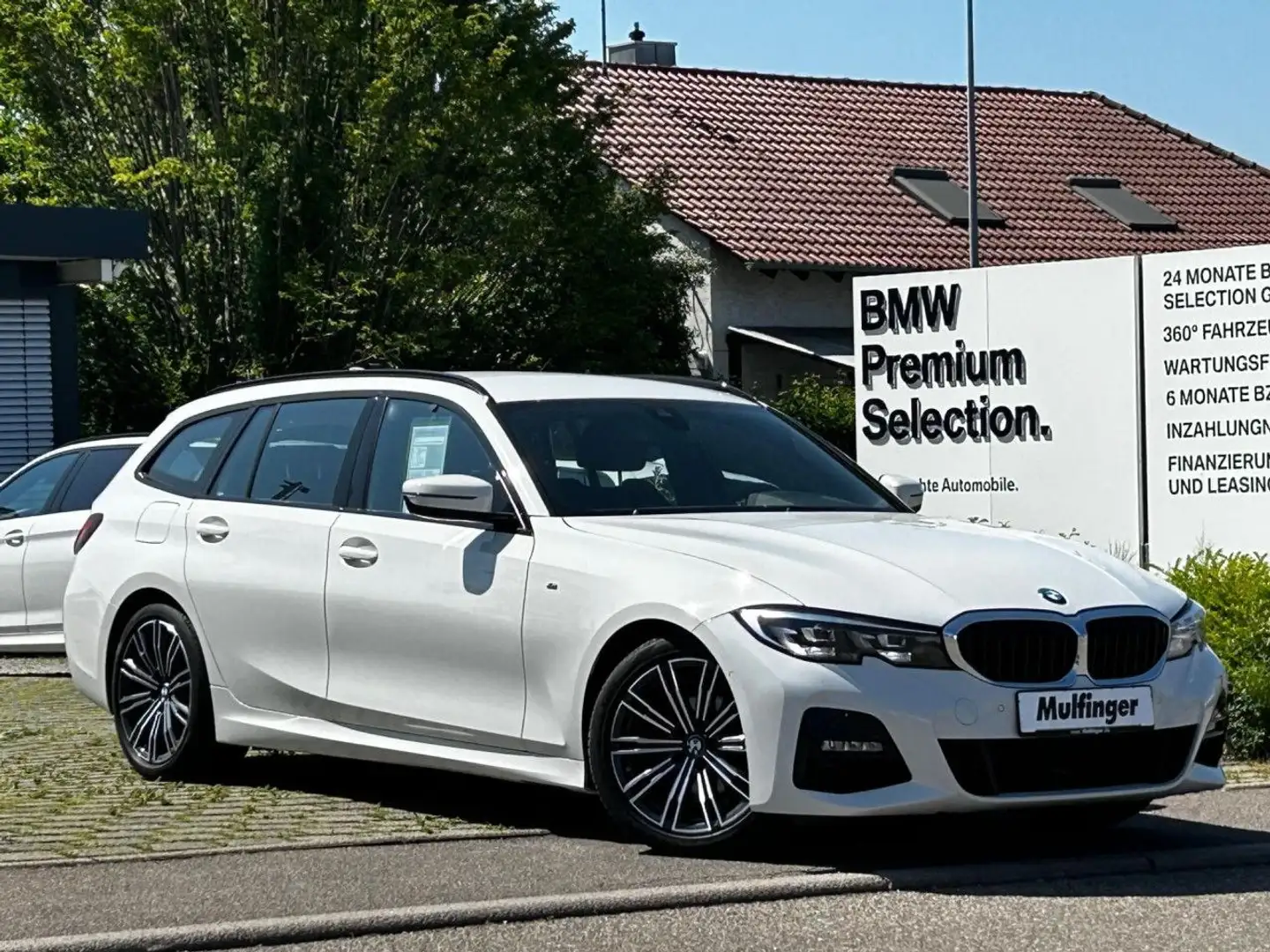 BMW 318 d T. M Sport Live-Prof Sitzh.LED DAB AHK 18" Bianco - 2