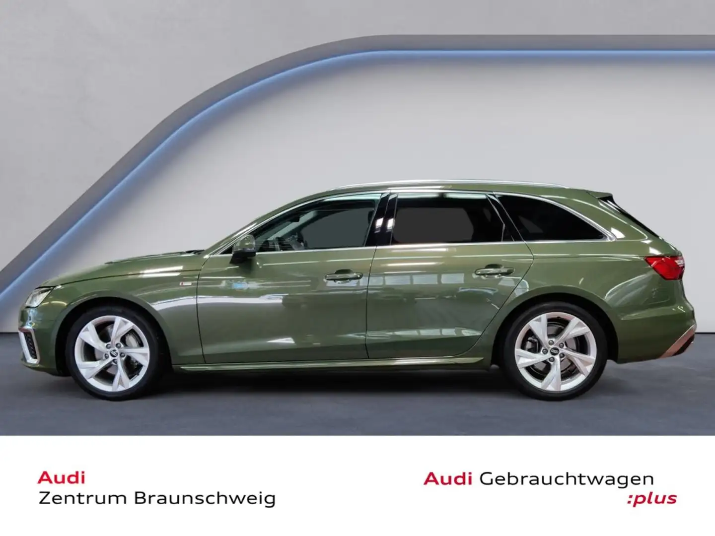 Audi A4 Avant S-line 40 TDI quattro S-tronic PDC+SHZ+KLIMA Grün - 2