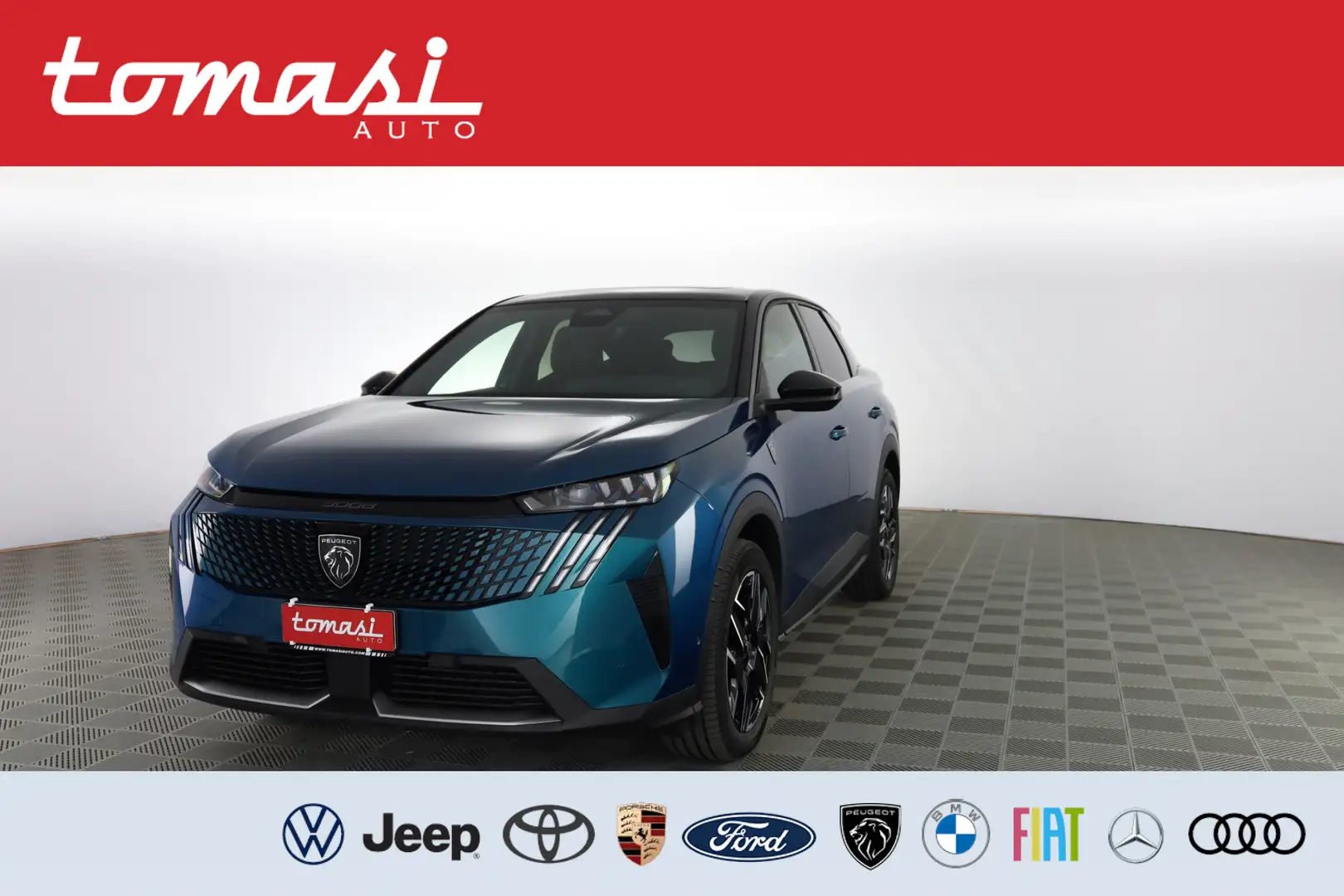Peugeot 3008 Hybrid 136 e-DCS6 GT Blu/Azzurro - 1