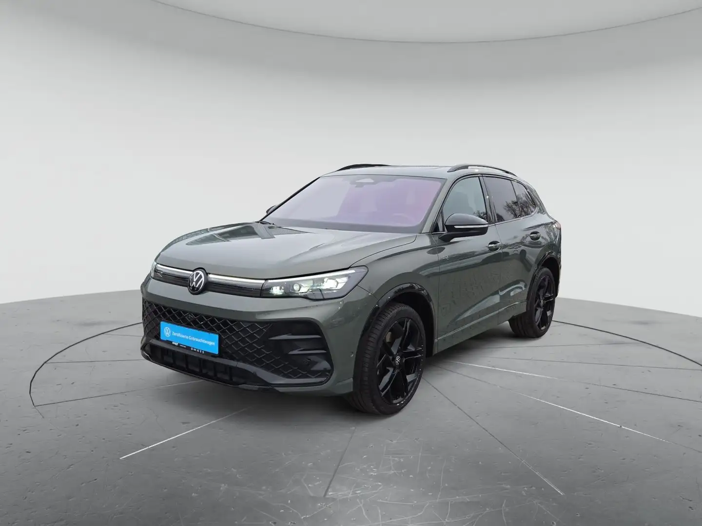 Volkswagen Tiguan R-Line 2.0 TDI DSG, LEDER/MATRIX/STHZG./3 Grün - 2