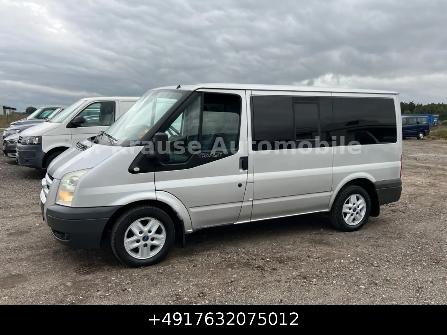 Ford Transit Kombi FT 300K Rampe Klima 6-Sitzer Silber - 2