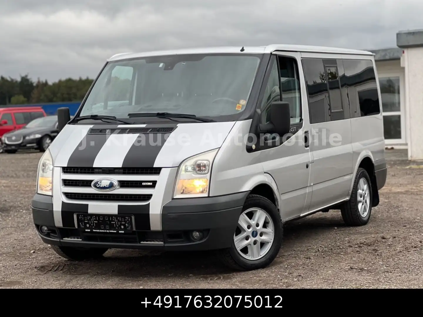 Ford Transit Kombi FT 300K Rampe Klima 6-Sitzer Silber - 1
