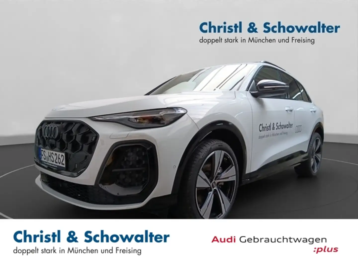 Audi Q5 2.0TDI quattro S tronic S line NAVI HUD 3ZAC 360 B Weiß - 1