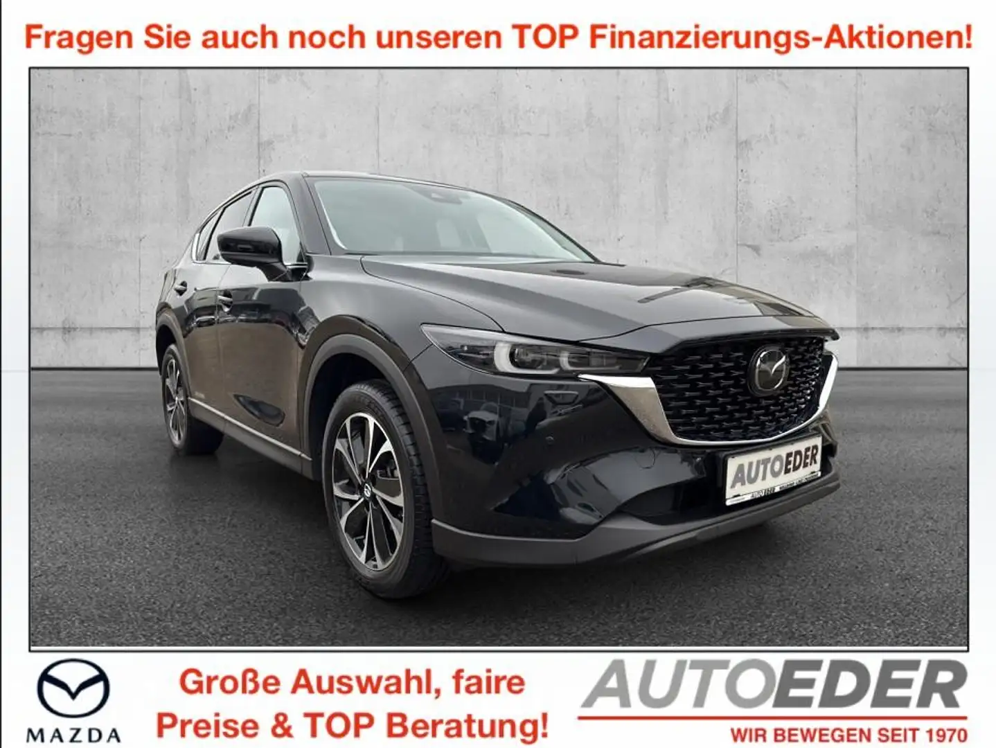 Mazda CX-5 G165 e-Skyactiv MHEV Exclusive-Line Aut. Schwarz - 1