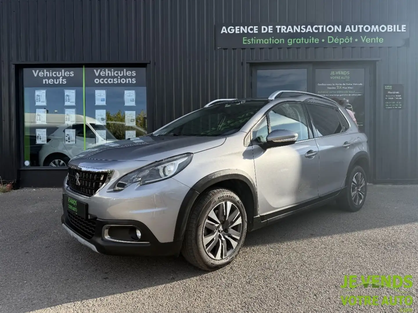 Peugeot 2008 1.5 BlueHDi 120ch Allure EAT6 Gris - 1