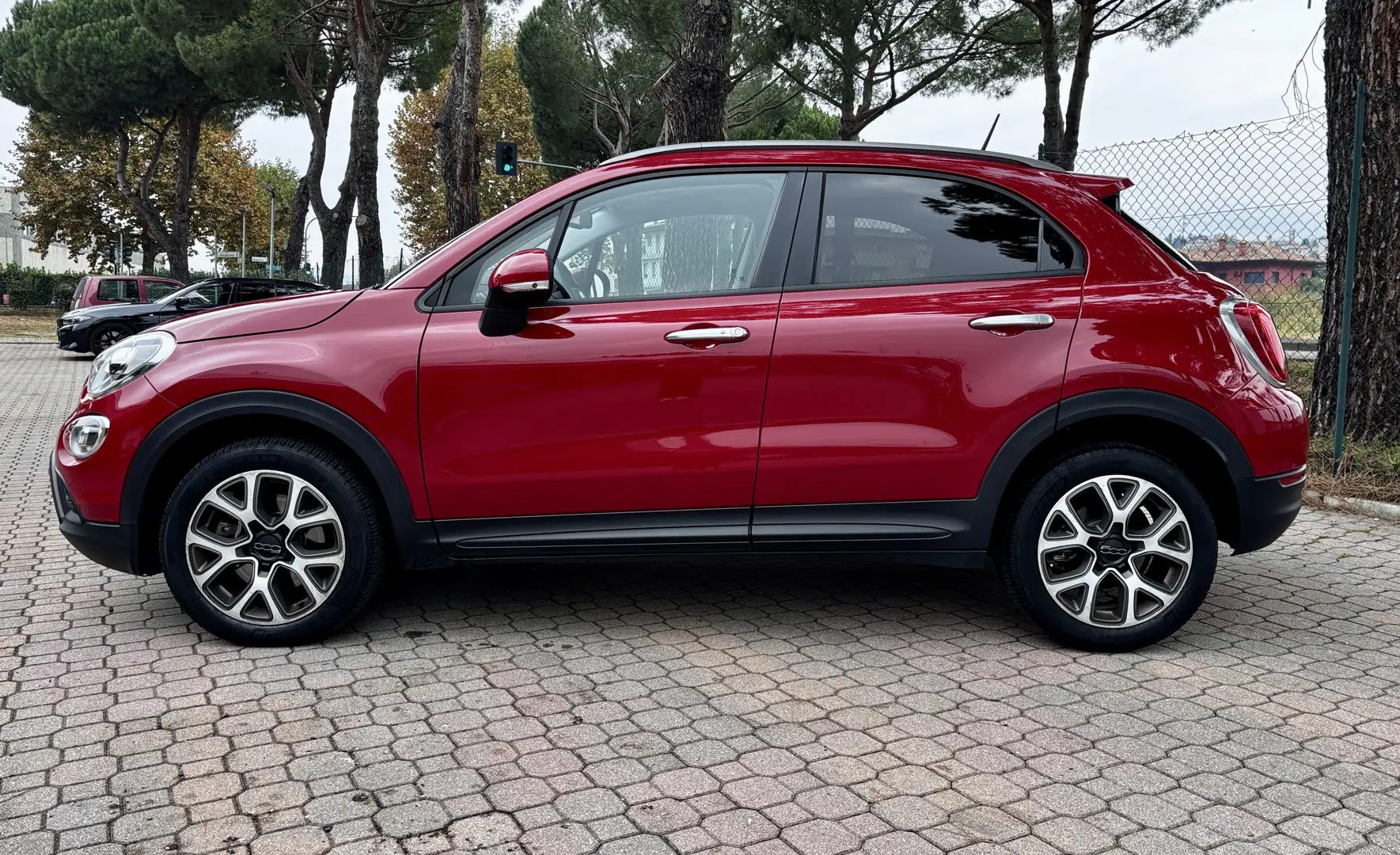 Fiat 500X 500X 1.6 mjt Lounge 4x2 120cv my17 Rosso - 2