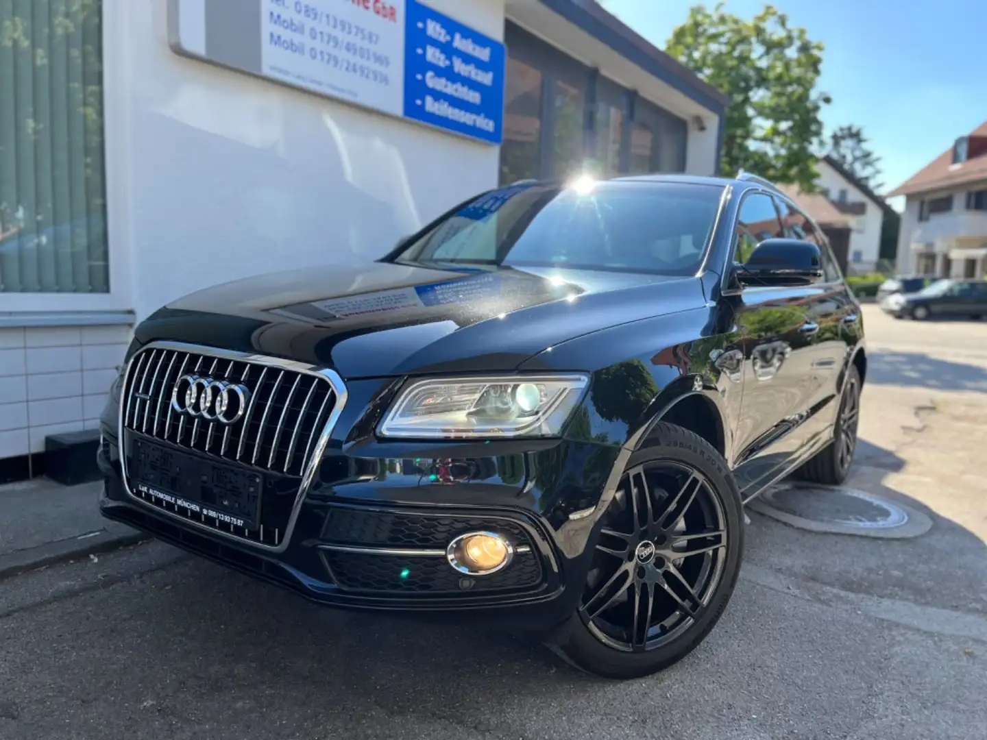 Audi Q5 3.0 TDI  Aut. qu S line+20"+Leder+Pano+Navi Negro - 1