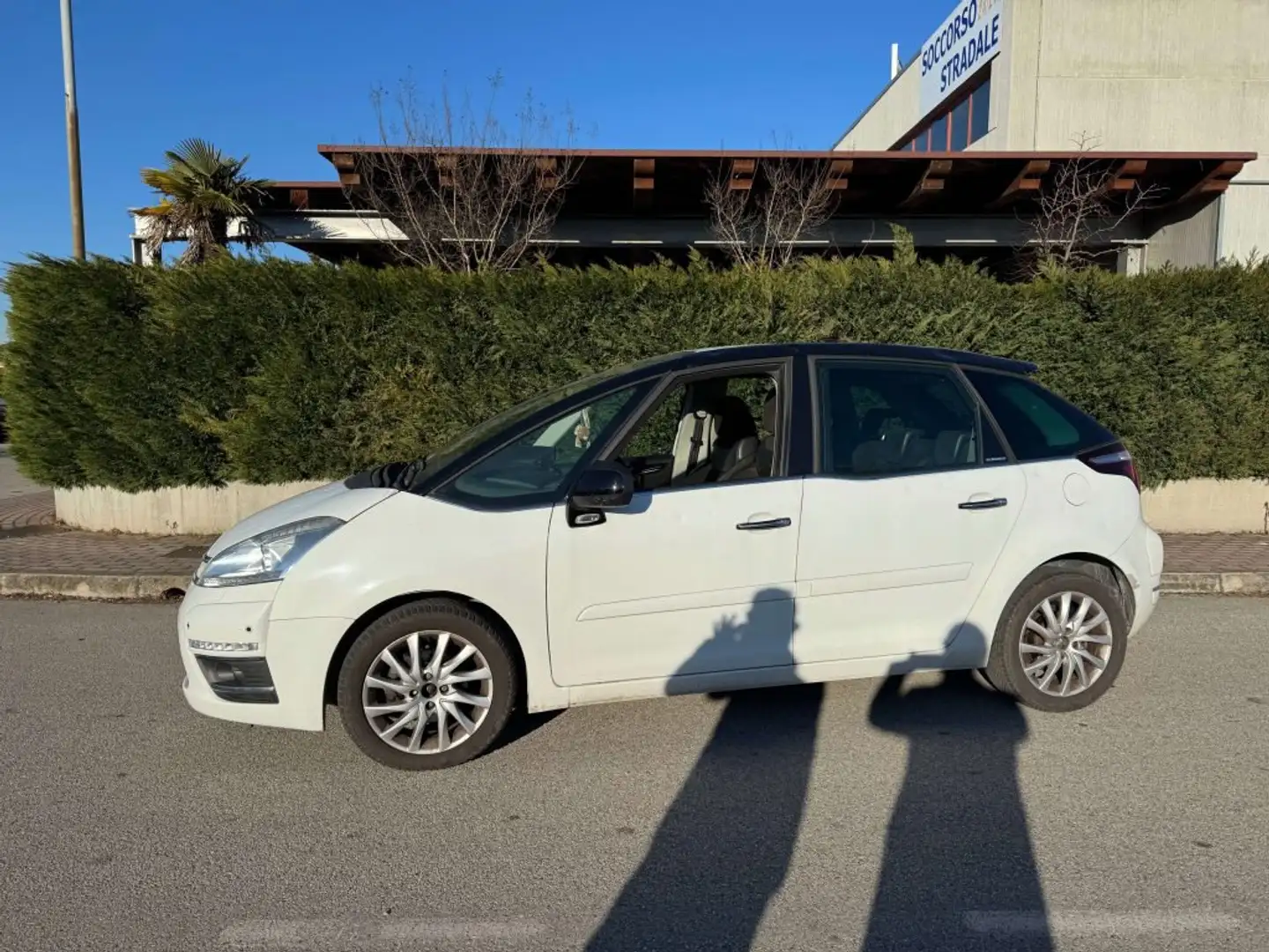 Citroen C4 Picasso 1.6 hdi 16v Exclusive 110cv fap Bianco - 1
