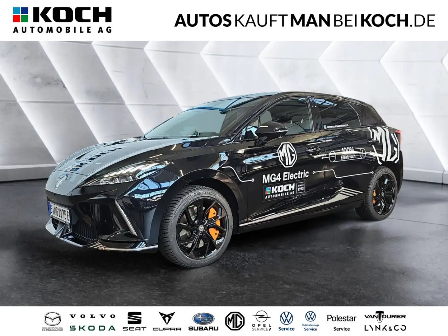 MG MG4 Xpower ACC, Shz. Lenkrhz., Keyless, 360° , Nav Černá - 1