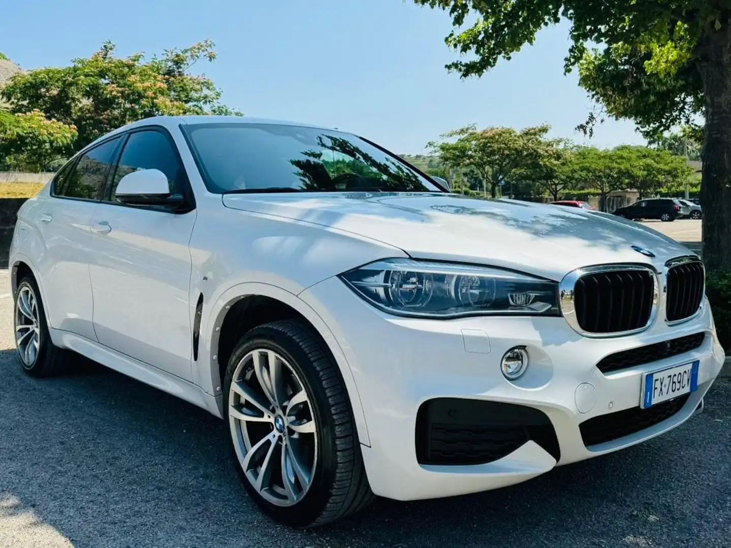 BMW X6 X6 F16 xdrive30d Msport 249cv auto Bianco - 1