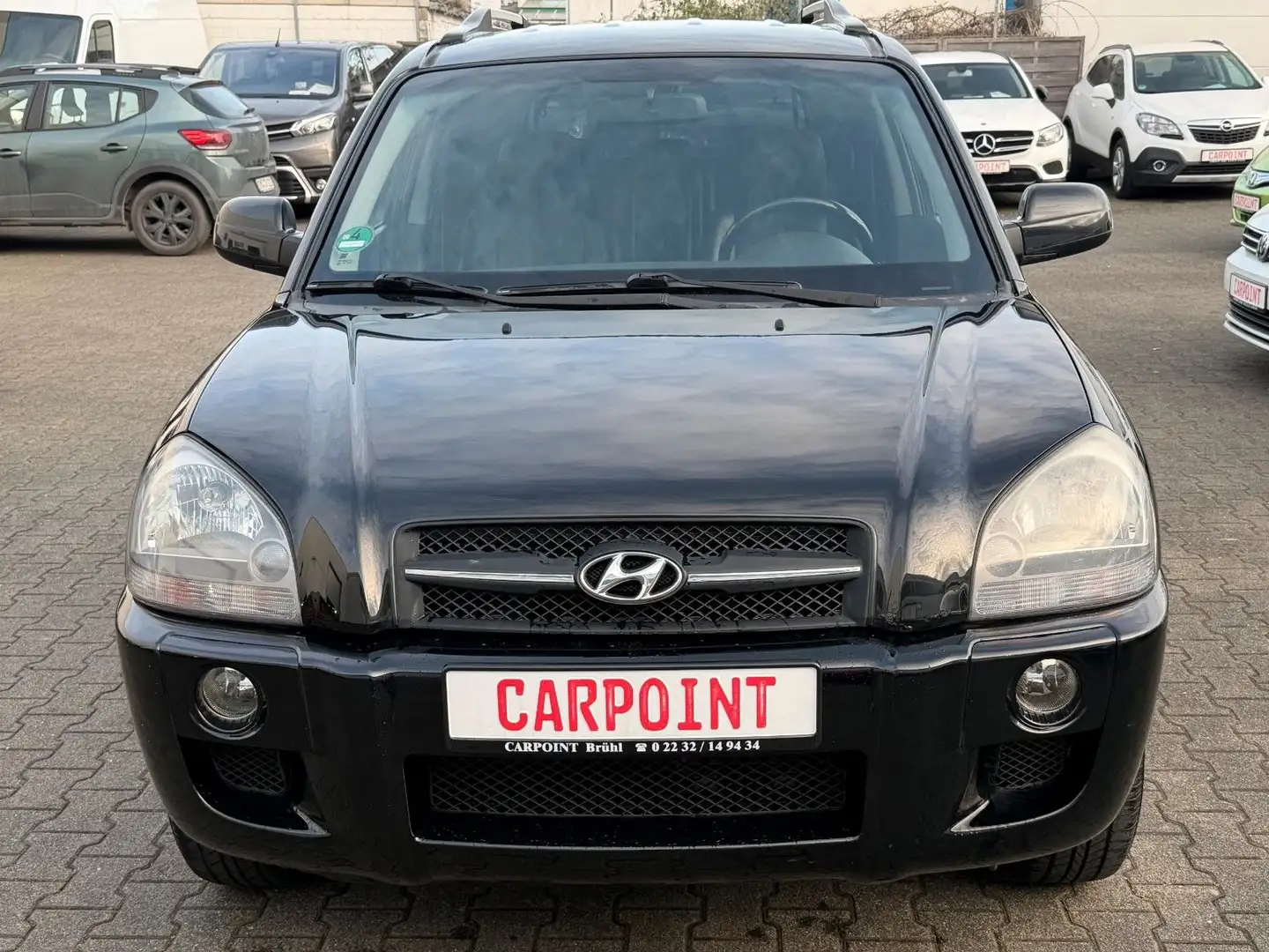 Hyundai TUCSON 2.7-4X4/AUTOMATIK/LPG/AHK/TEMPO/LEDER Schwarz - 2
