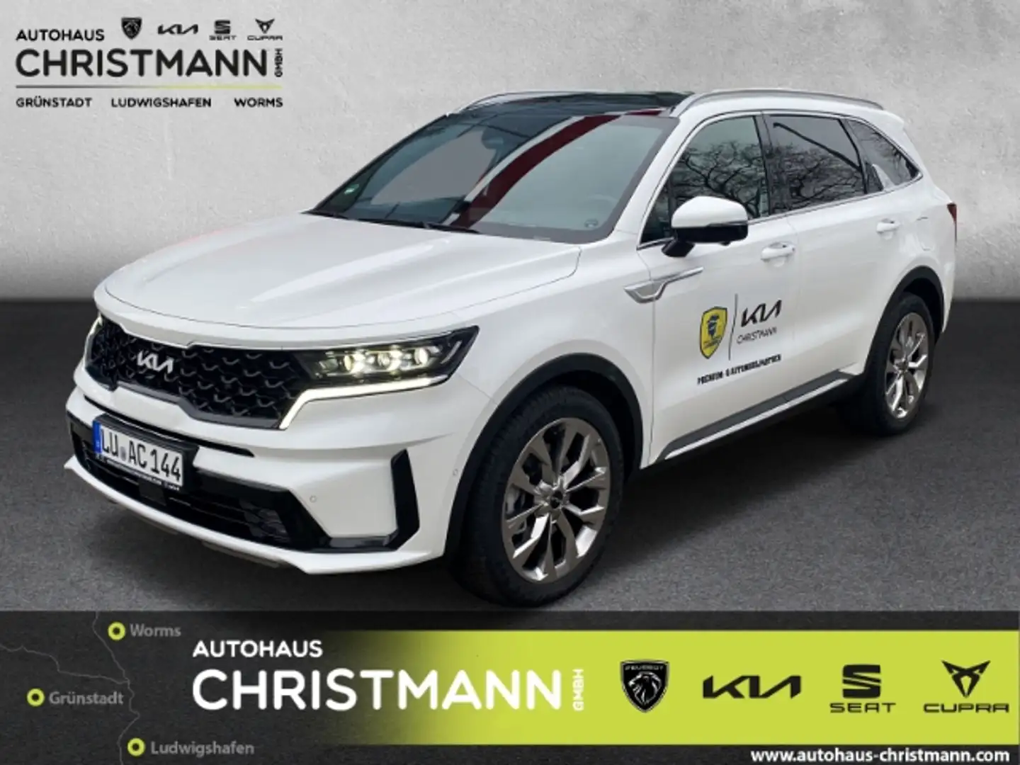 Kia Sorento SPIRIT 4WD 2.2 CRDi 5-SITZER *NAVIGATIONSSYSTEM* Bianco - 1