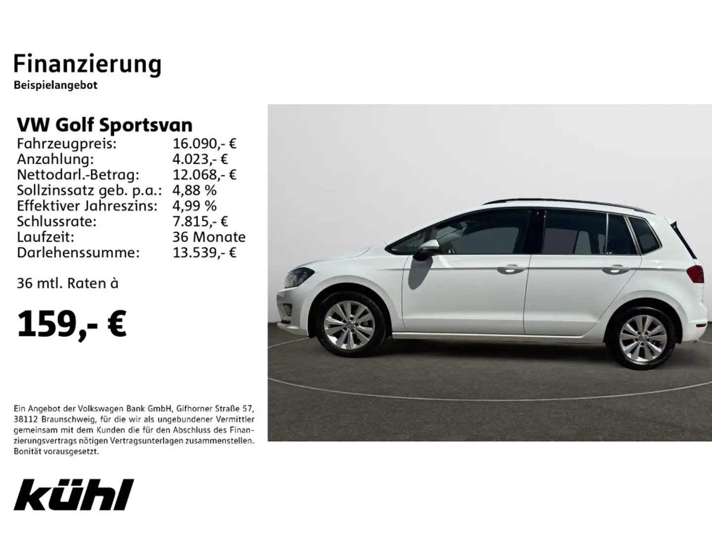 Volkswagen Golf Sportsvan 1.4 TSI BMT Comfortline Navi,Xeno Weiß - 2