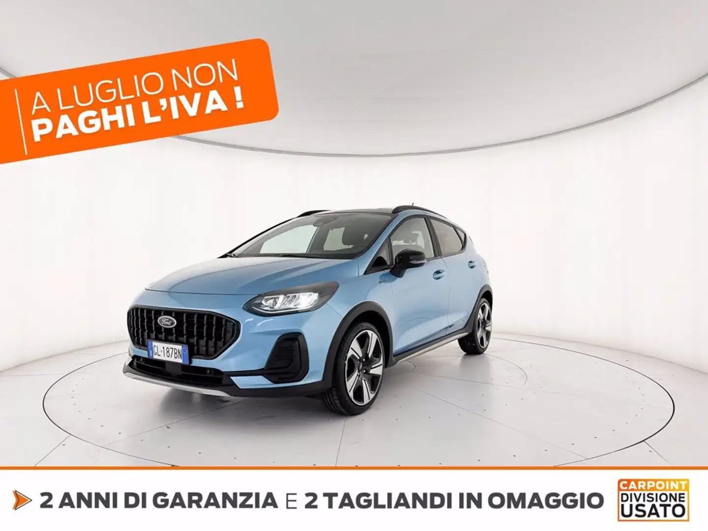 Ford Fiesta active 1.0 ecoboost h 125cv Blu/Azzurro - 1