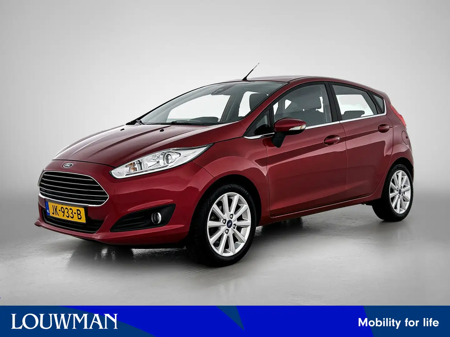 Ford Fiesta 1.0 EcoBoost Titanium Rood - 1
