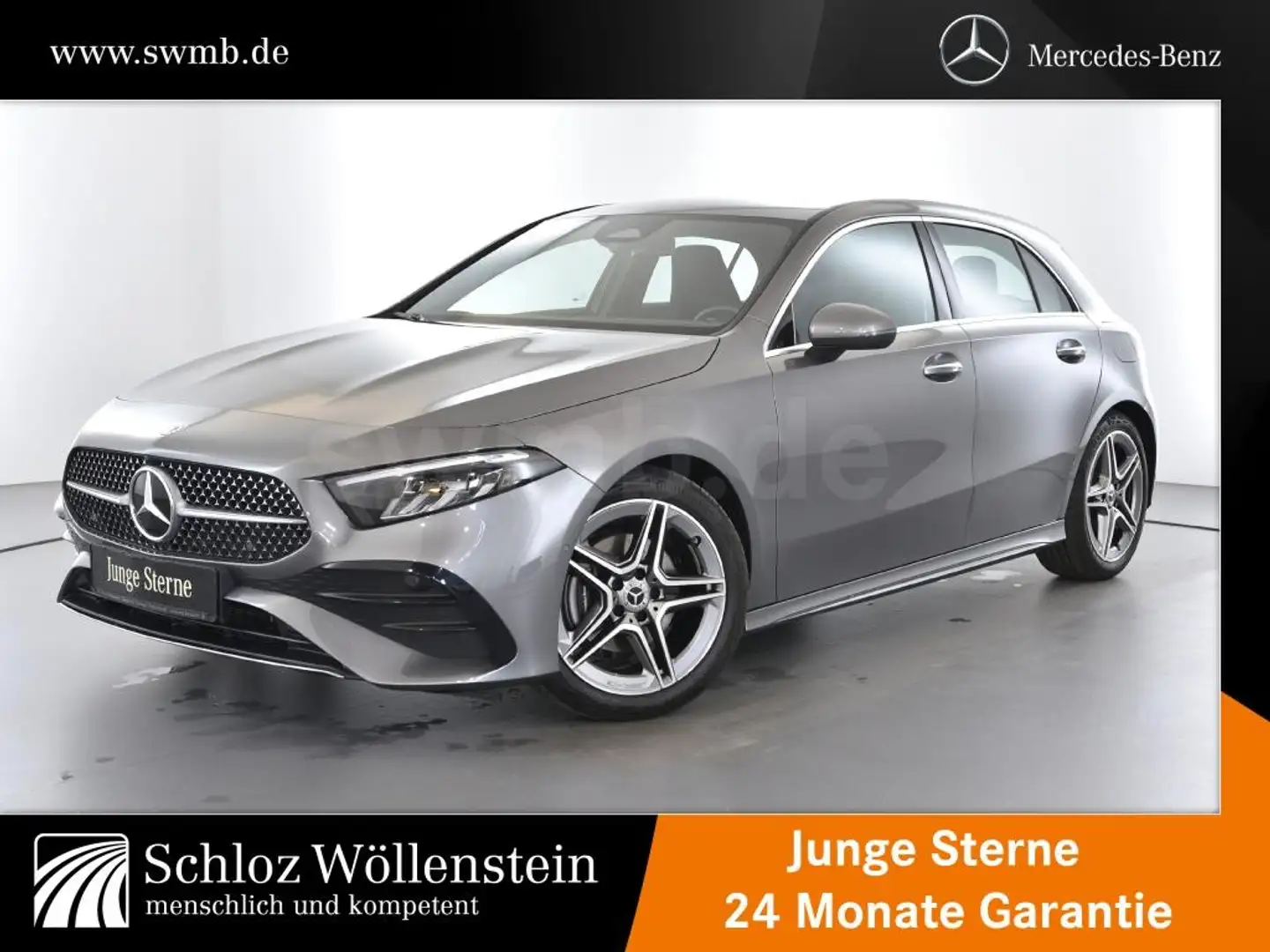 Mercedes-Benz A 200 AMG/LED/DISTRONIC/KeylessGO/SpiegelP/RfCam Grau - 1