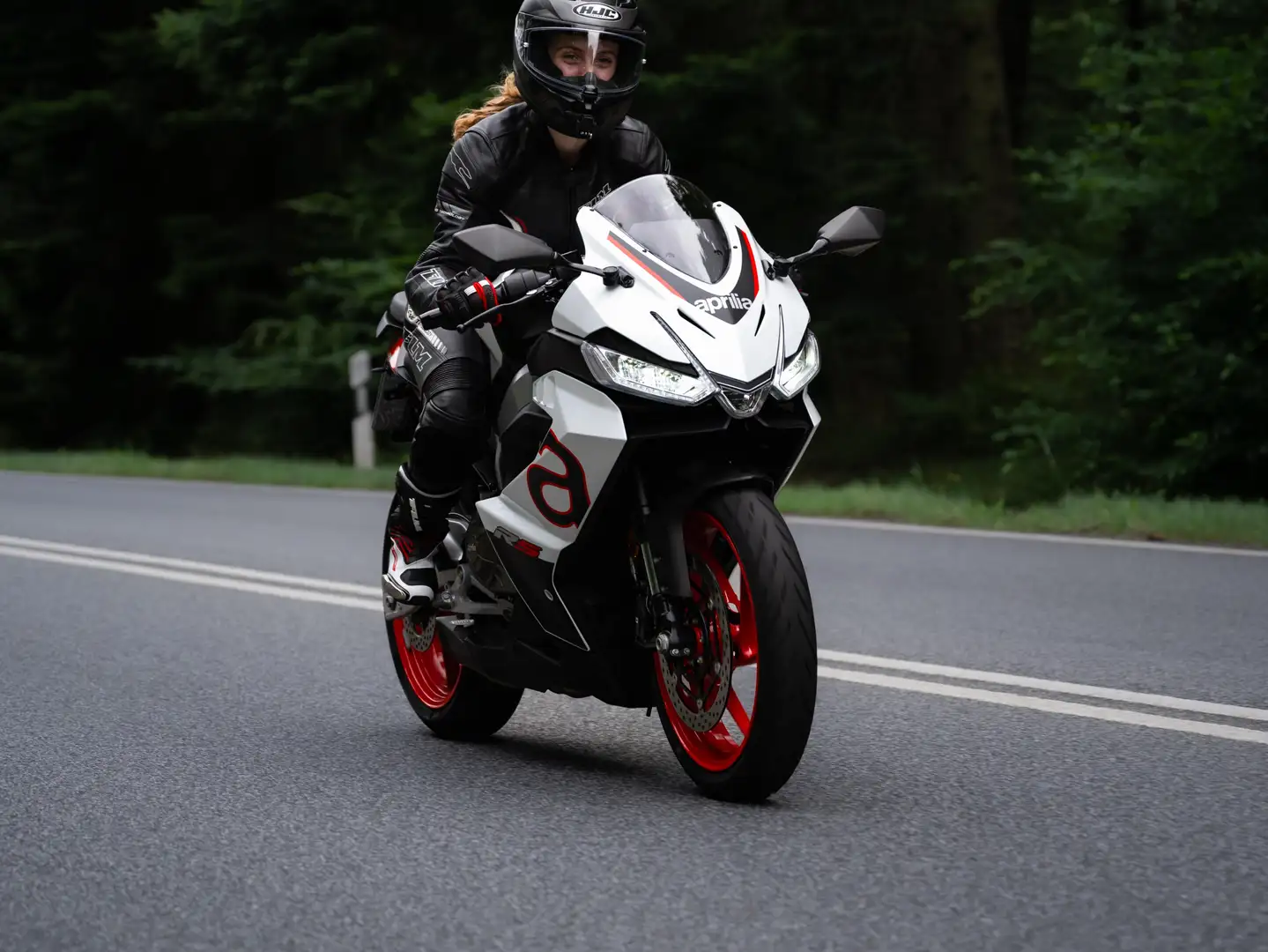 Aprilia RS 457 perfekte A2 Sportler Fehér - 1