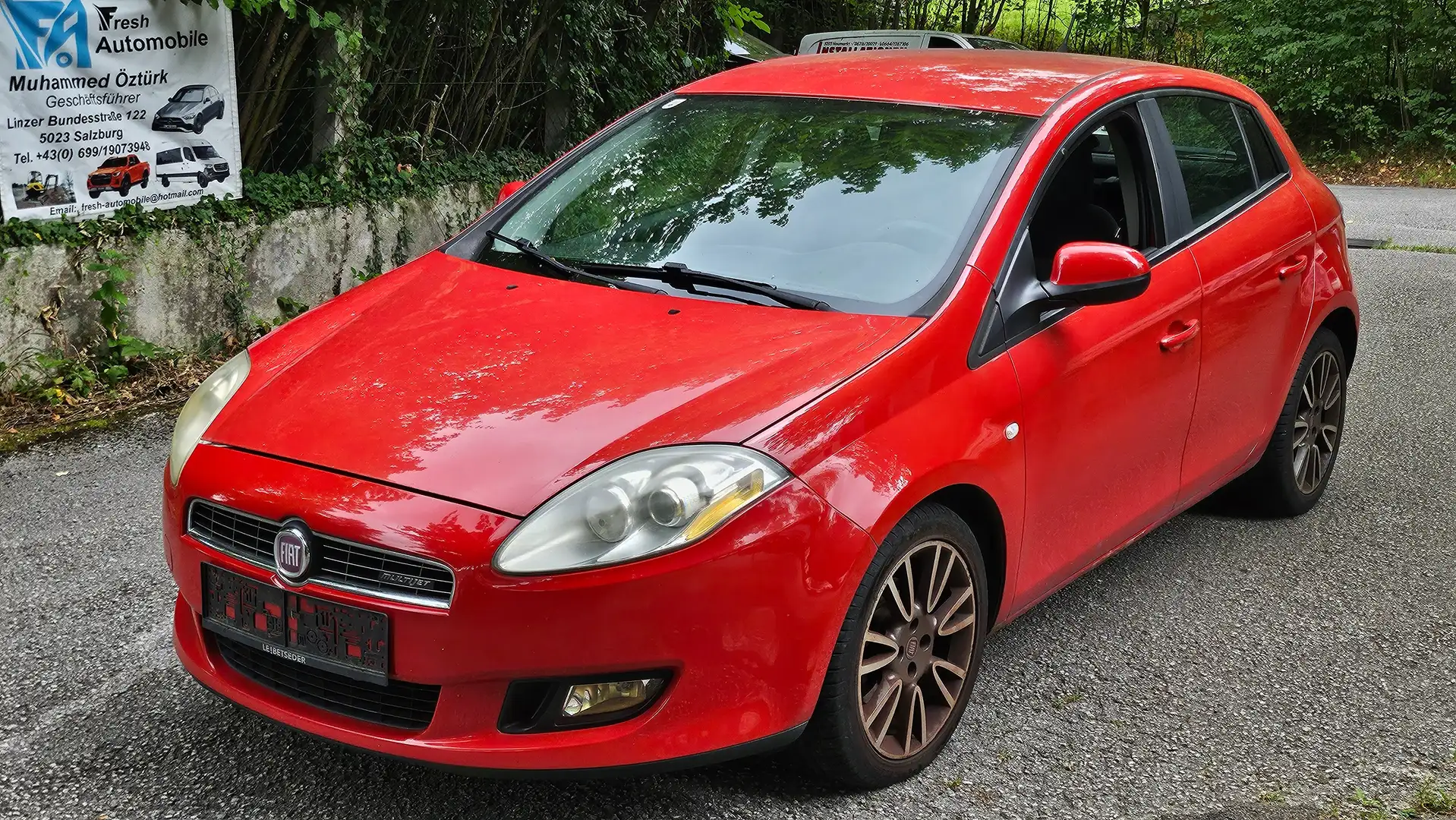 Fiat Bravo 1.9 Diesel Piros - 1