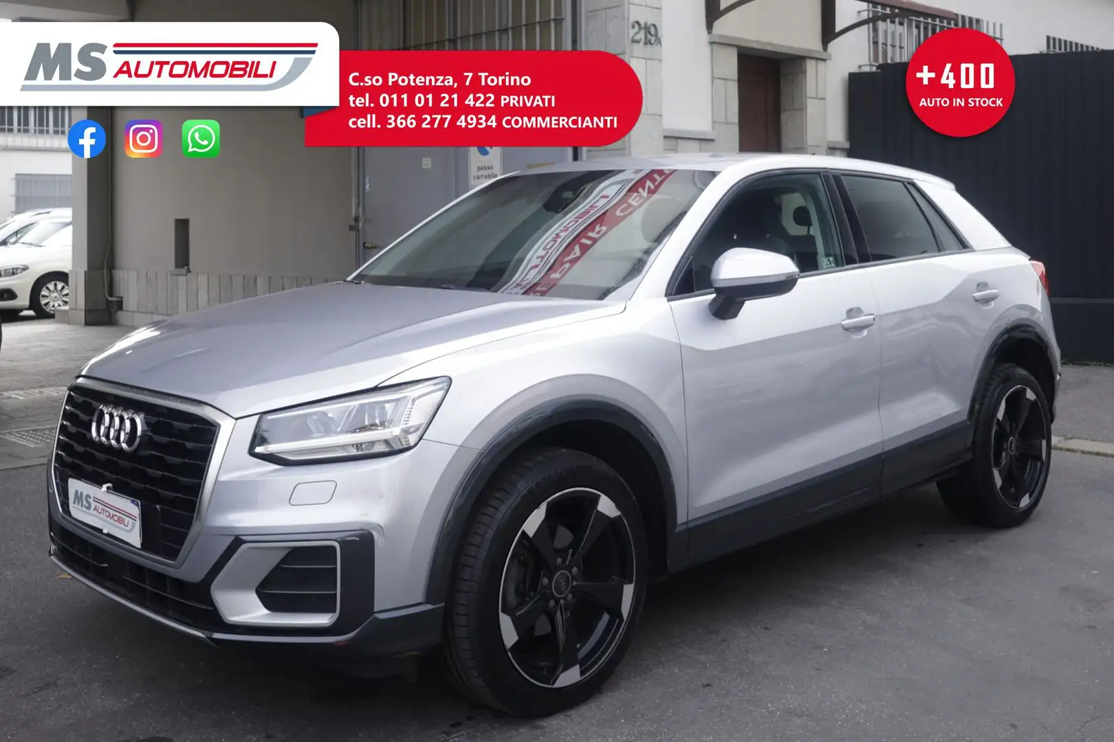 Audi Q2 Audi Q2 30 TDI S tronic Identity Black PROMOZIONE Argento - 1