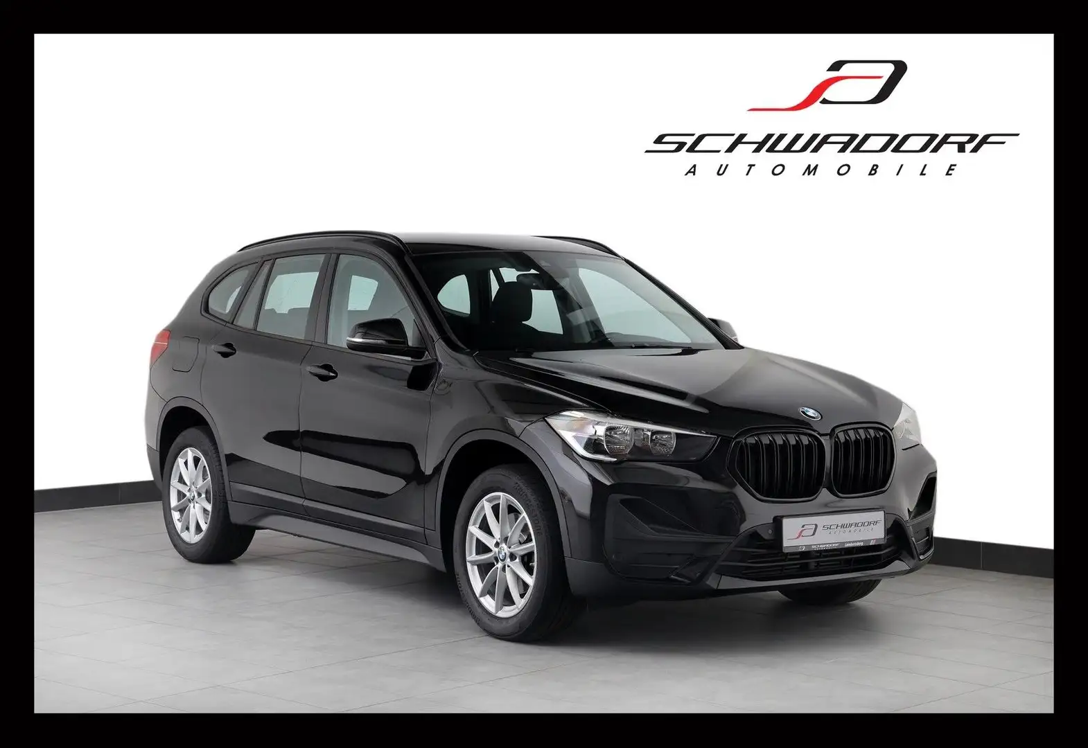 BMW X1 sDrive18d Aut. Sportsitze Parkassist 1.Hand Noir - 1