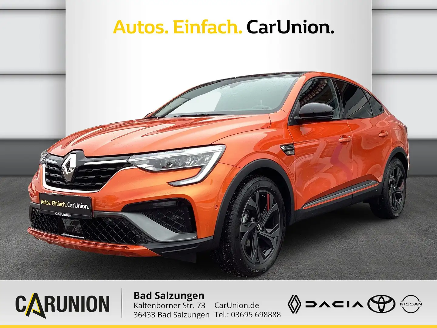Renault Arkana TCe Mild Hybrid 160 EDC R.S. LINE Orange - 1