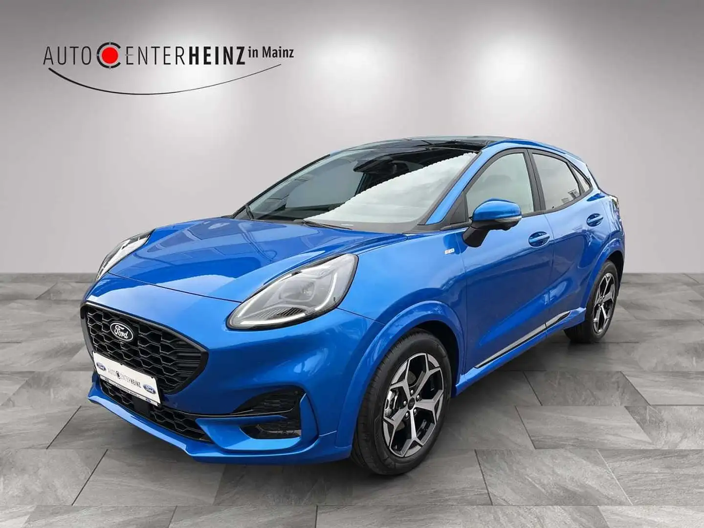 Ford Puma 1.0 EcoBoost Hybrid ST-LINE Blau - 1