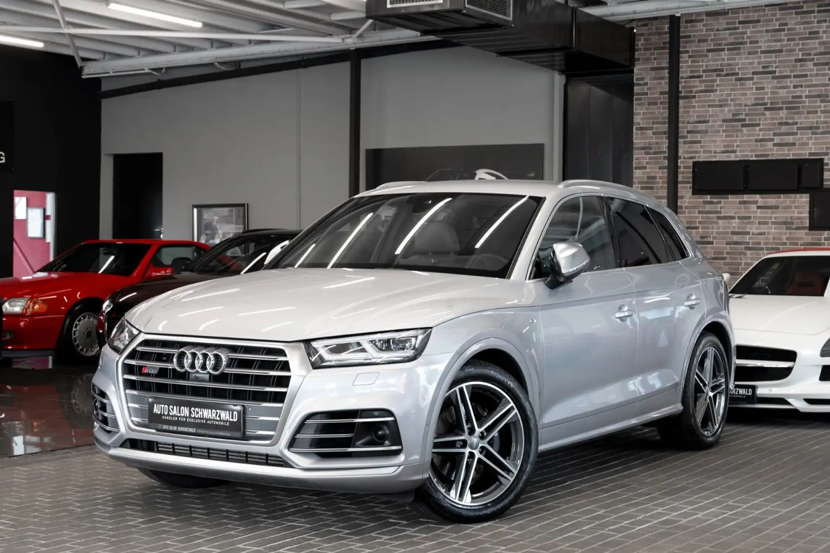 Audi SQ5 3.0 TFSI quattro|S-SITZE|HEAD-UP|MEMORY|AHK Silber - 1