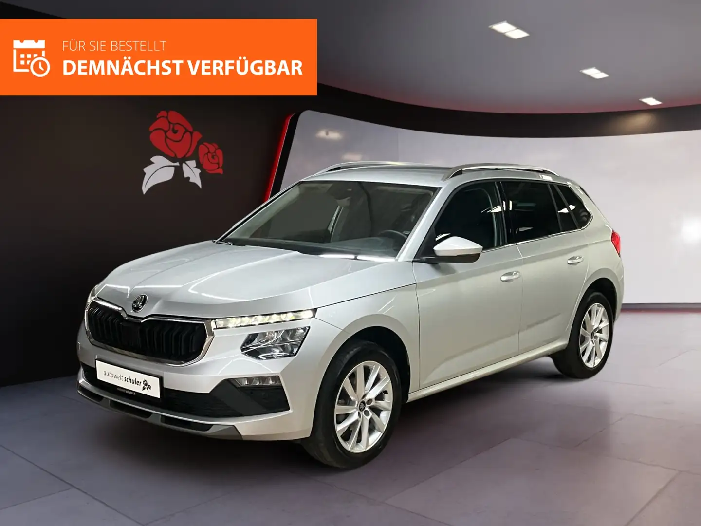 Skoda Kamiq 1.0 TSI DSG Selection LED SHZ Rfk Silber - 2