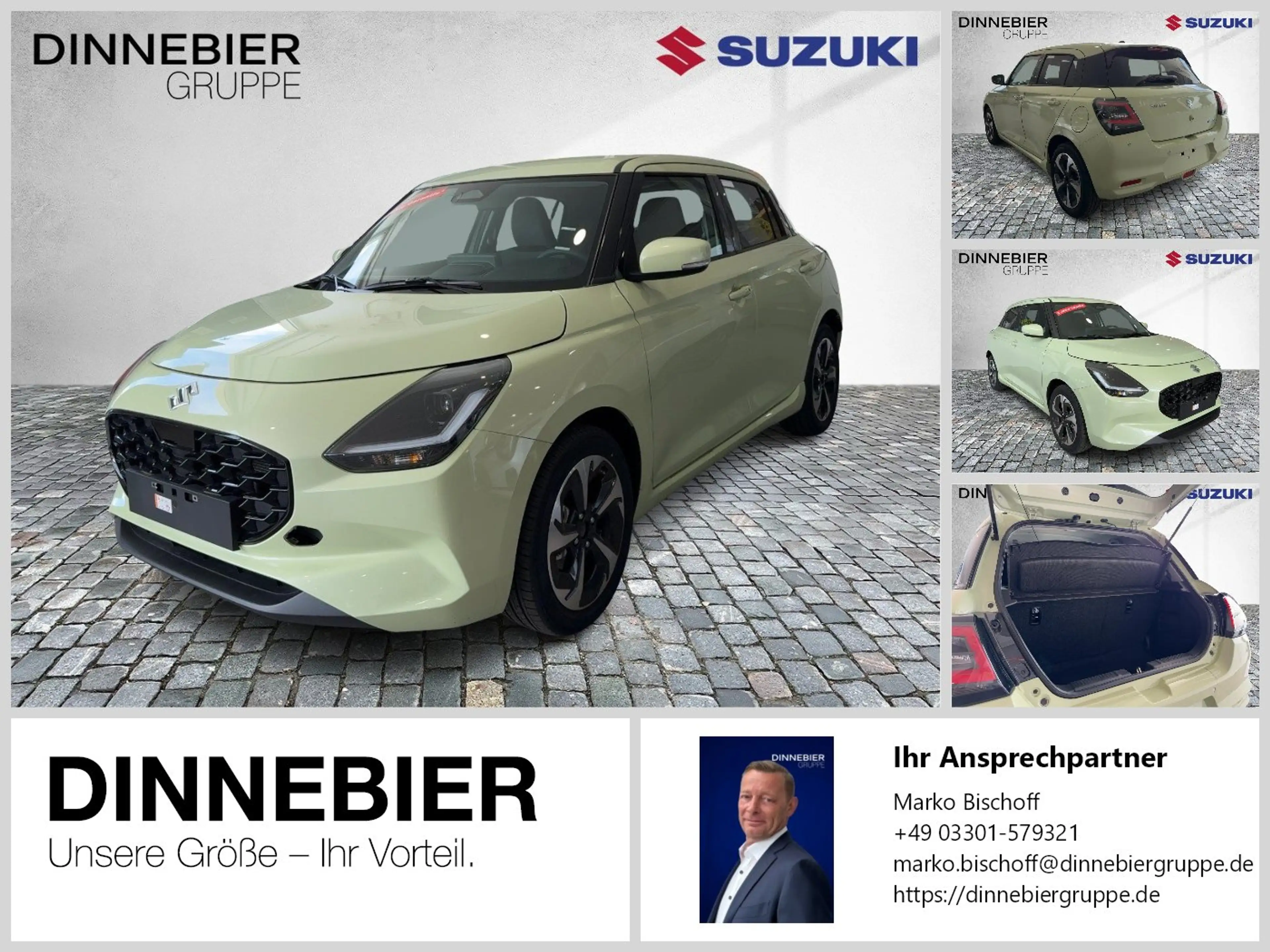 Suzuki Swift +ACC+LED+NAVI+TWA+CARPLAY+Bis8JahreGarantie